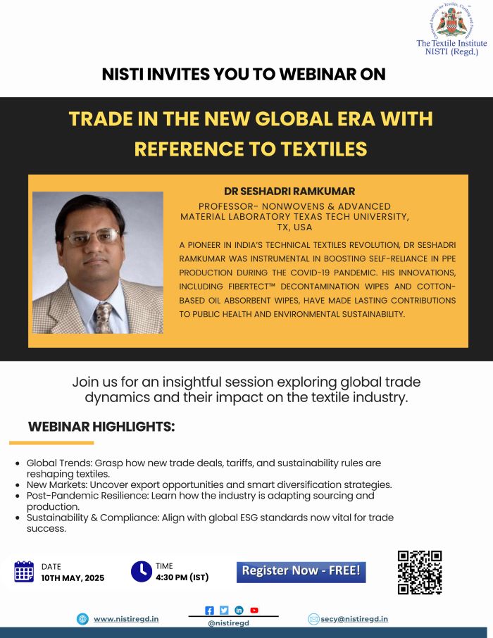 Trade in the New Global Era - Textiles by Dr. Seshadri Ramkumar