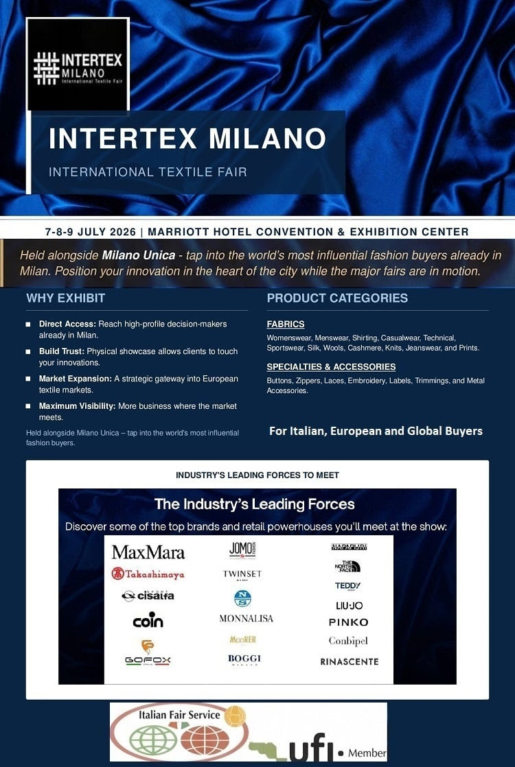 India’s Gateway to Global Buyers: INTERTEX MILANO 2026